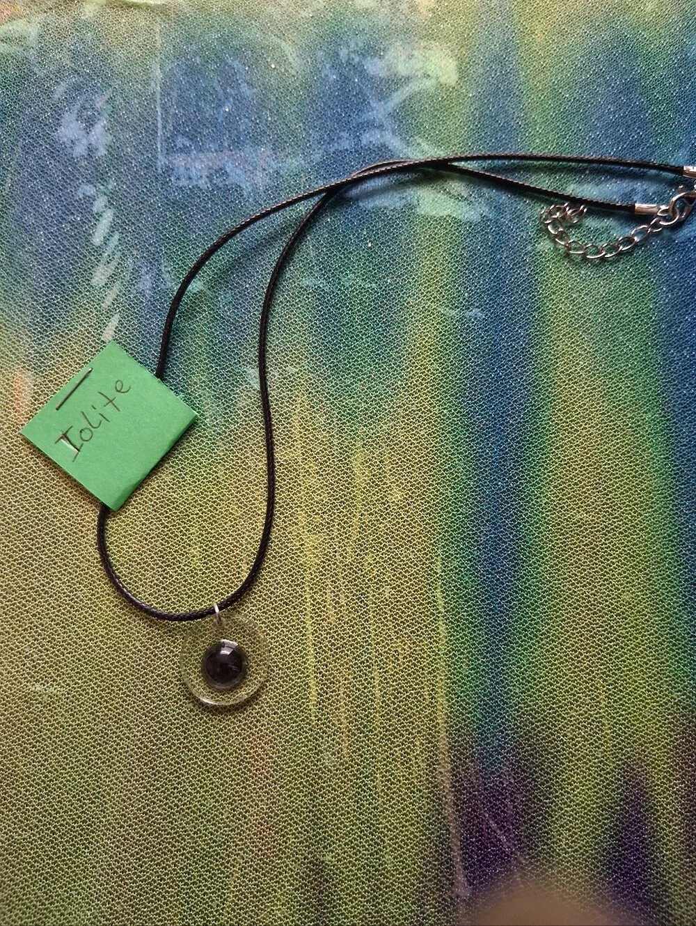 Iolite Pendant Necklace